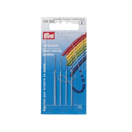 Needles for beads No. 10-12, 4 pcs