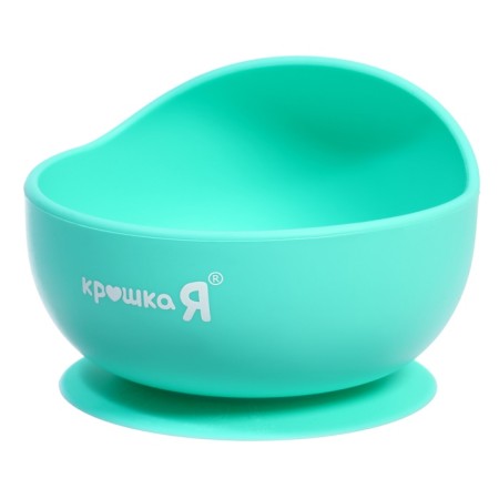 Set for feeding, food silicone, turquoise color-10