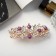 Hair hairpin "Monica" butterflies, 9 cm