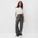 Women's pants (eco-leather) minku: classic color gray, rn 50