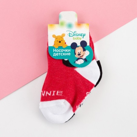 Набор носков "Minnie" Минни Маус, 2 пары, 10-12 см-3