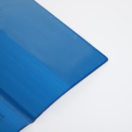 Cover for passport, blue color-4