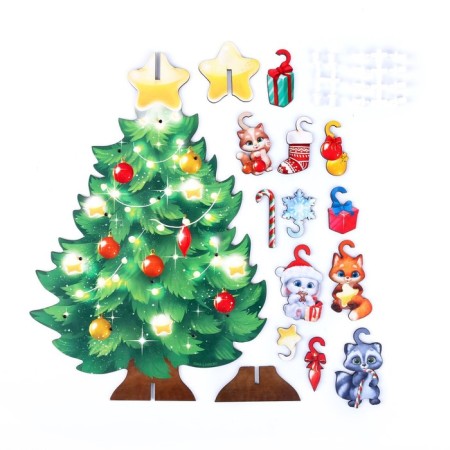 New Year's board game "New Year! New Year tree "-3
