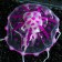 Decor for the Aquarium "Medusa" Silicone, with a neon effect, 10 x 10 x 20.5 cm, purple 71088