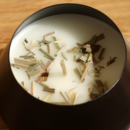Aromatic candle in a jar of 300 g, Lemongrass-2