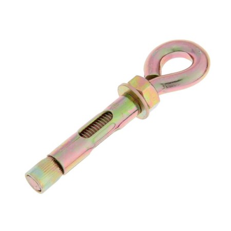 Anchor bolt, with a ring, galvanized, 12x70 mm