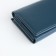 Women's wallet on magnets, blue color