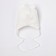 Hat with small ears, milk/heart, size 46-50