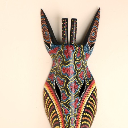 Mask "Giraffe" tree 50x15x7 cm-1