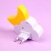 Children's nightlight with a soft toy "Unicorn", mix