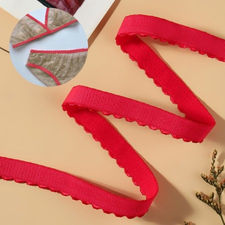 Gum is openwork, 10 mm, 10 ± 0.5 m, red color-1