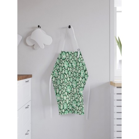 Apron kitchen with a photo print "Sea of ​​topazes", adjustable, size OS-1