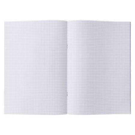 A4 notebook, 48 sheets, in a cage, progressive, plastic cover, block 65 g/m2, blue-2