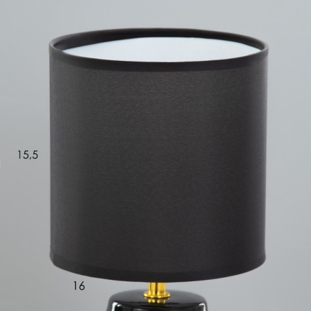 Traffic light "Jenn" E27 40W black and golden 16x16x35 cm Risalux-2