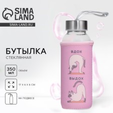 Black bottle in the Cat Case, 350 ml