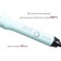 Pioneer HS-10124 curling iron, ceramics, d = 10 mm, up to 200 ° C, turquoise