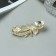 Hair hairpin "Libya" butterfly, 8.5 cm