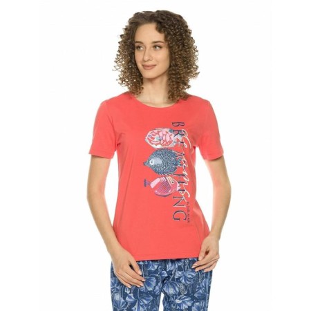 Female set, size XS, coral color-1