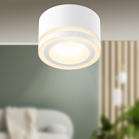 Lamp wall-flowing spot era OL51 WH, 83x50 mm, IP20, GX53, 15W, white color