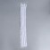 Lightning "Spiral", No. 5, detachable, automatic lock, 60 cm, white/lilac color