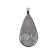 A spoon is flat with a swivel "Yaman", 170 g