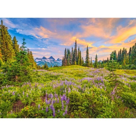 Puzzle "Morning Flowers", 2000 elements-1