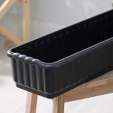 Box for flowers with a drainage grill, 9.5 l, color mix-14