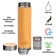 Thermos, series: Wood, "Master K", 500 ml, with a strainer