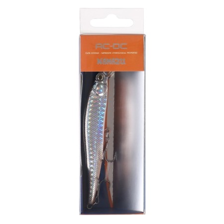 Namazu AC-DC LONG wobbler, 10 cm, 10 g, mine, floating, 0.5-1.5 m, color 5-2