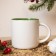 Ceramic mug "Miracles", 380 ml, white color