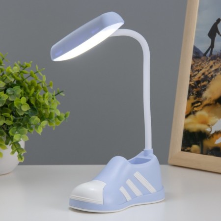 Table lamp "BUTS" LED 1 mode 2W USB Organizer Blue 11x6.5x24 cm Risalux-1
