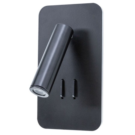 Bra Electra, 10W LED, 3000K, 620LM, black color