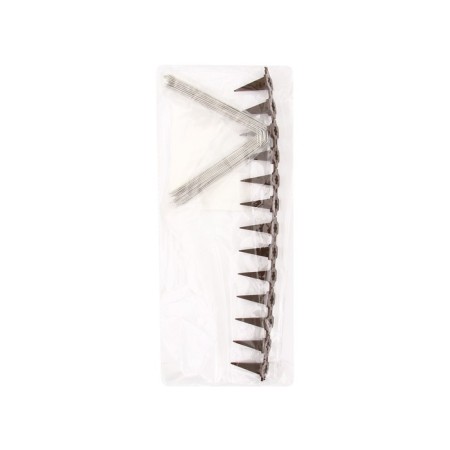 Bird Buyer, 33 × 10 cm, anti -tracing spikes 39 pcs., 3 rows, Greengo-4
