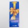 Gift package for a bottle, packaging, "with a bow", 36 x 13 x 10 cm