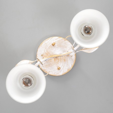 Aryan chandelier 2x60W E27 white 14.5x37x23cm-3