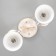 Aryan chandelier 2x60W E27 white 14.5x37x23cm