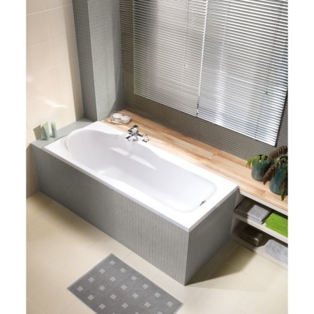 Acrylic bath Cersanit Santana 140x70, white color-2