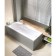 Acrylic bath Cersanit Santana 140x70, white color