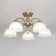 Cutilux Cutilux chandelier “Francesca” CL417153 58x58x26 cm, 5x75W, E27, brown color