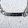 Bracelet with an engraving "Love", metal, length 18 cm