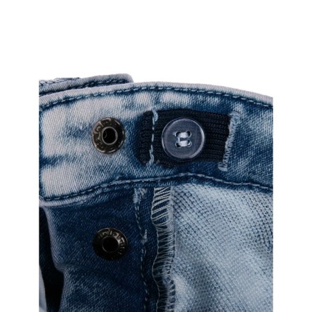 Denim jumpsuit for the girl PlayTode, height 80 cm-7