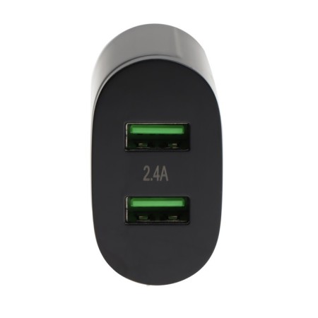 EXPLOYD EX-Z-1434, 2 USB, 2.4 A, Type-C cable, black-2