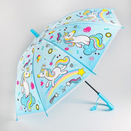 Children's umbrella "Unicorns" 82 × 82 × 66 cm, mix-5
