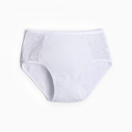 Panties female color white, size 50-52