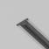 A plug for a built-in track system Technical TrarteC-11b, 3.7x6x2 cm, black color, 1 pc