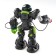 Robot radio -controlled "patrol", light effects, Russian voiceing, black color