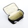 Cosmetic bag with lightning, black color