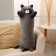 Soft toy-podushka "kitten", 70 cm, dark gray