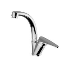 Zipponi Kristal washbasin, with a side lever, color chromium