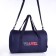 Road bag, textura, small size, blue color